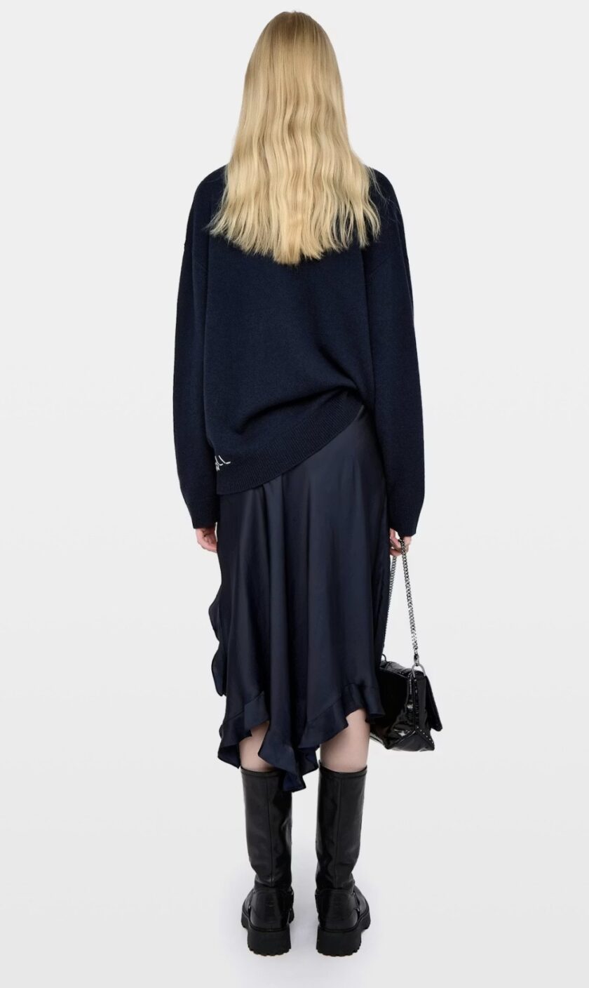 FALDA COLOR MARINO ZADIG ET VOLTAIRE - Imagen 3