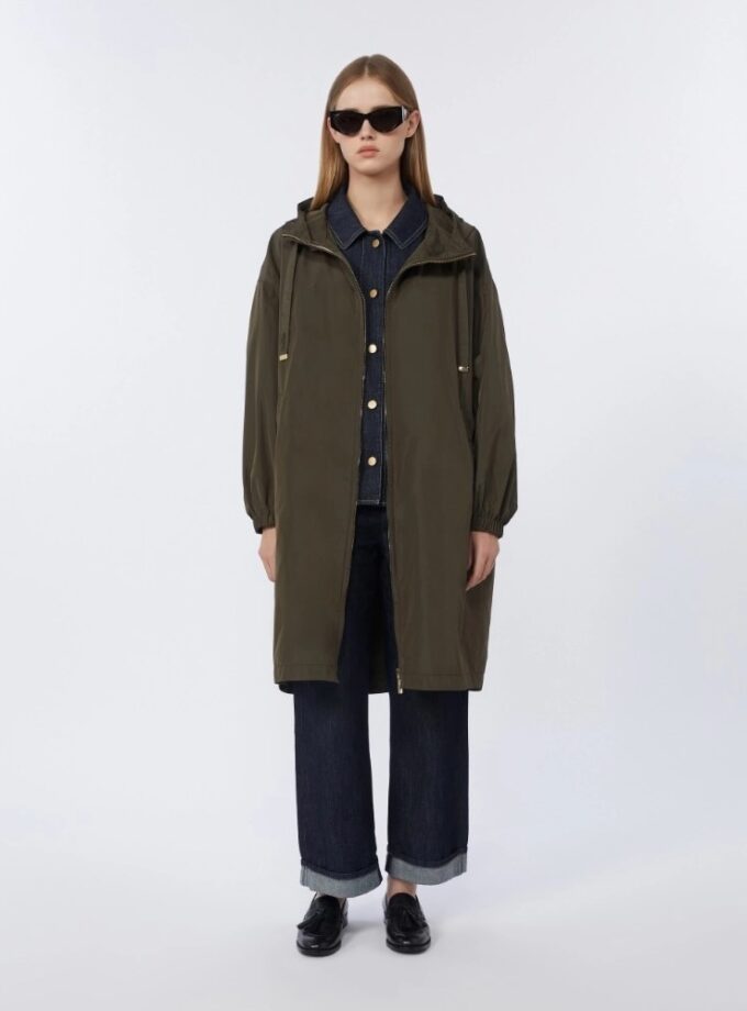 PARKA COLOR VERDE MAX MARA