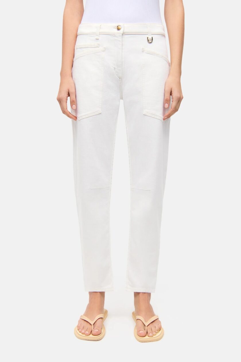PANTALON COLOR BLANCO CAMBIO