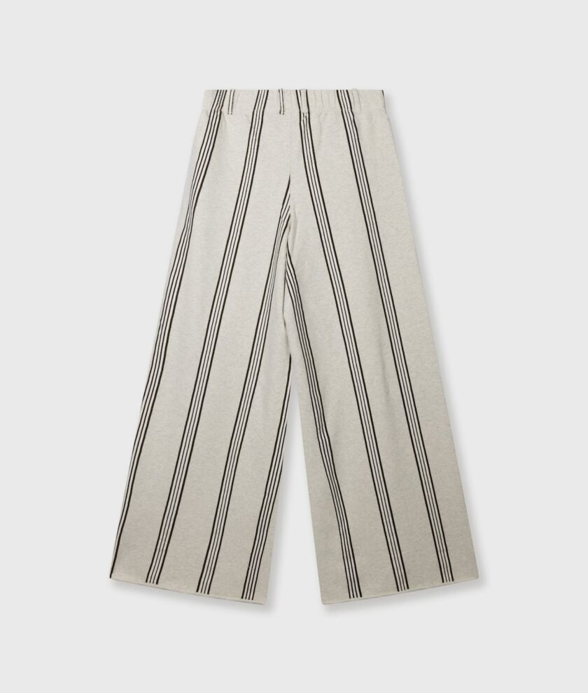 wide leg jogger stripes 10DAYS - Imagen 2