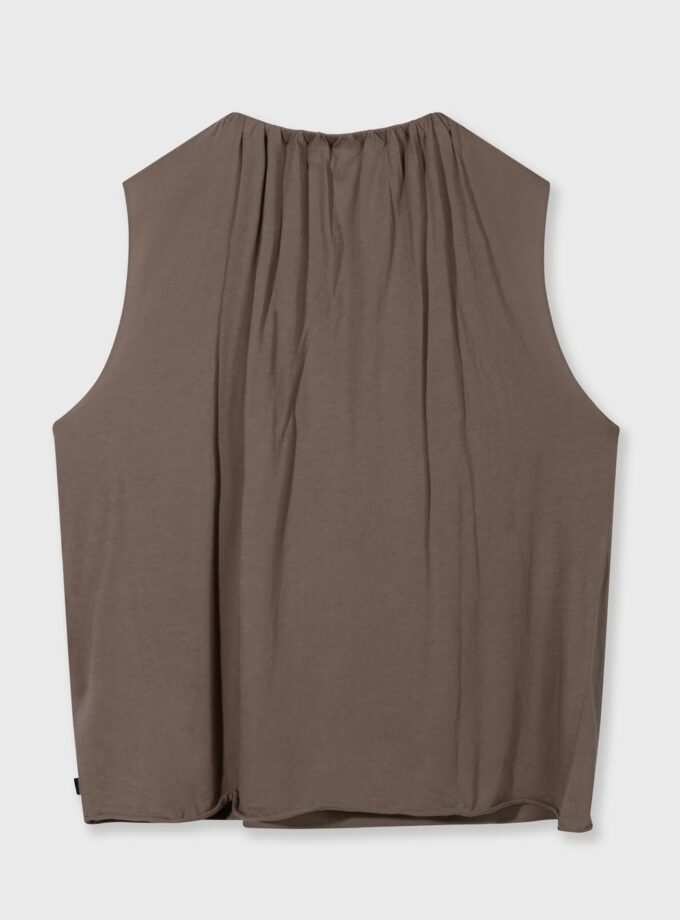 CAMISETA COLOR marron 10DAYS