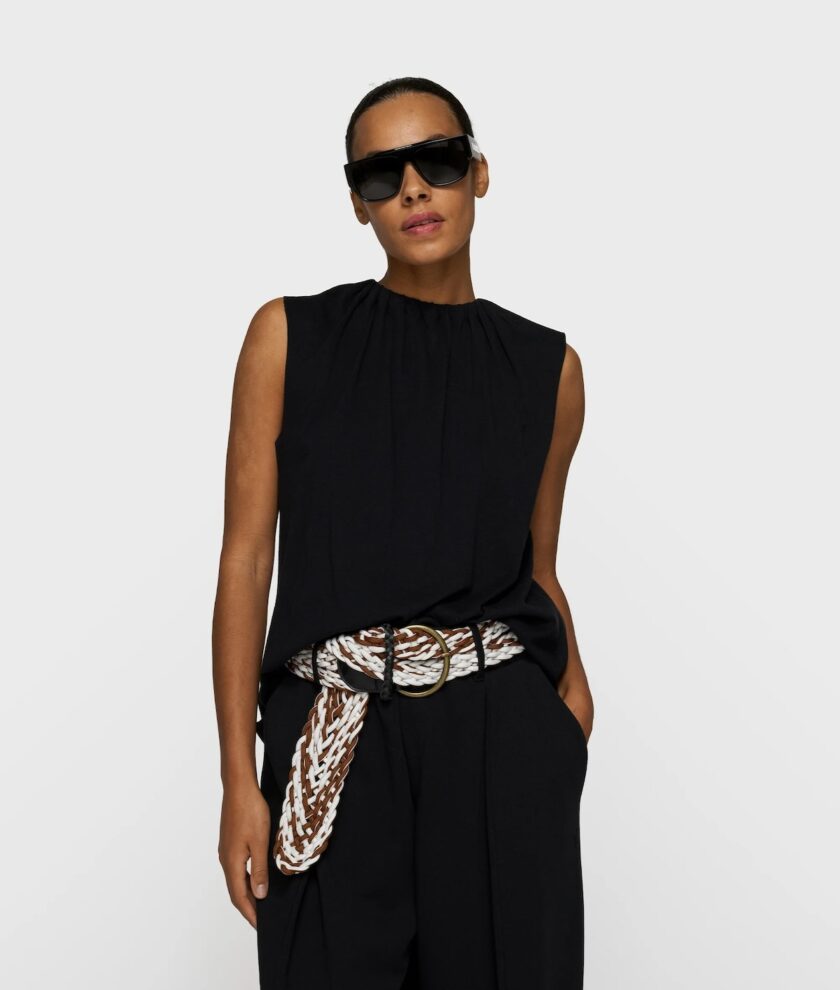 CAMISETA COLOR NEGRO 10DAYS - Imagen 3