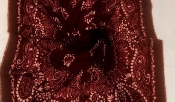 PAÑUELO  COLOR BURDEOS LAST CALL