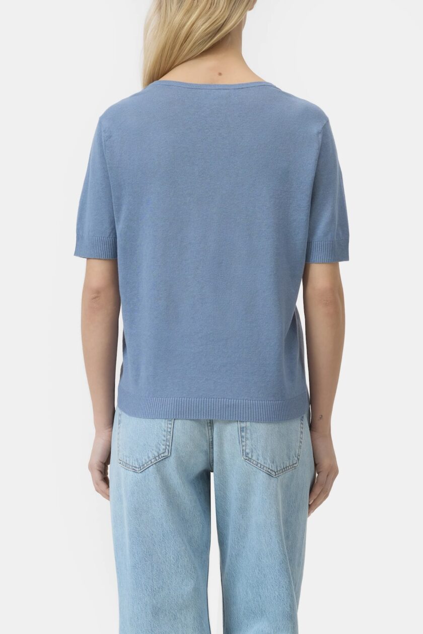 Top de punto confeccionado en una mezcla de lino. CLOSED - Imagen 3