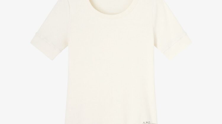 CAMISETA  COLOR blanco A.P.C.