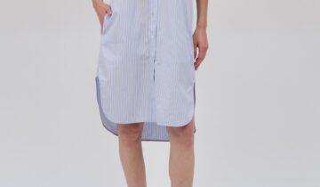 VESTIDO  COLOR azul A.P.C.