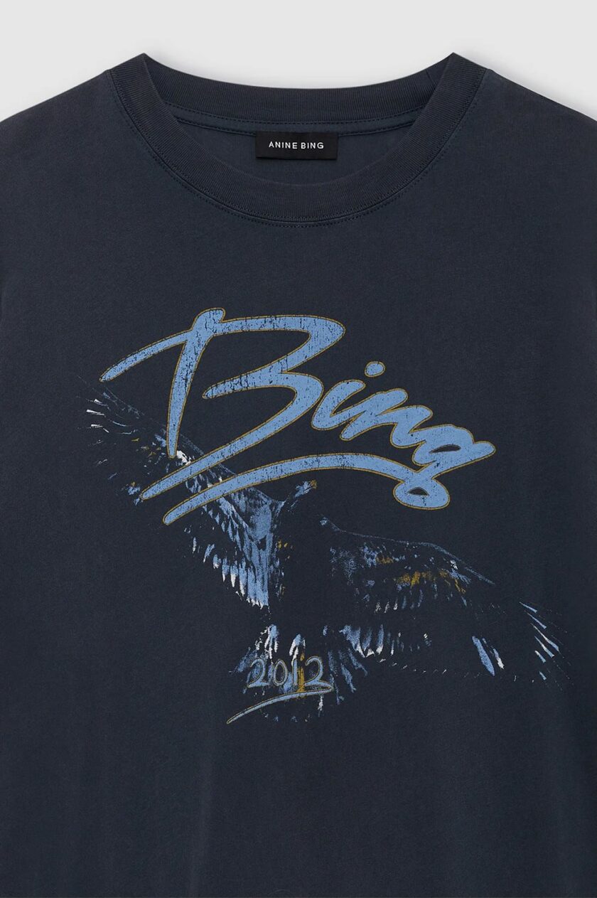 CAMISETA COLOR gris ANINE BING - Imagen 2