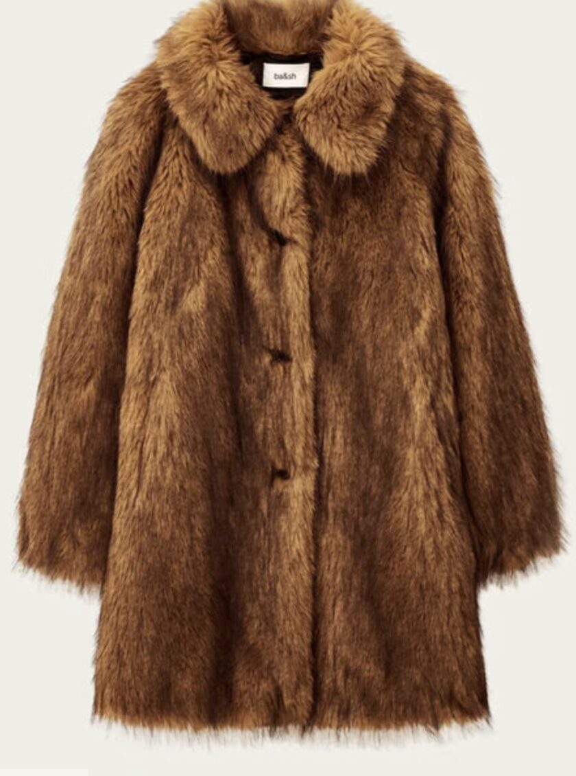 Abrigo de piel sintética BA&SH