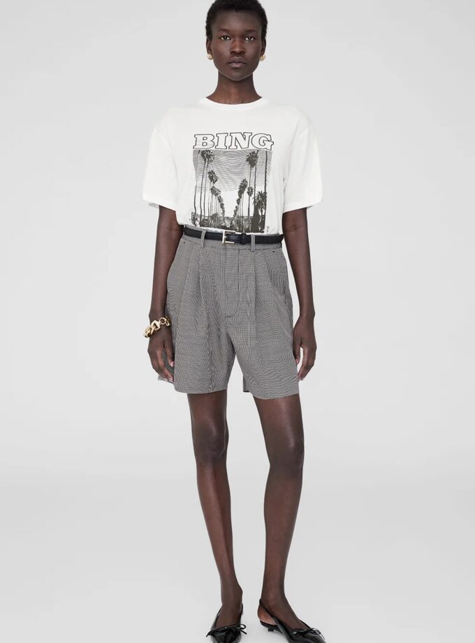 CAMISETA COLOR ivory ANINE BING