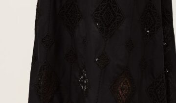 FALDA  COLOR NEGRO BA&SH