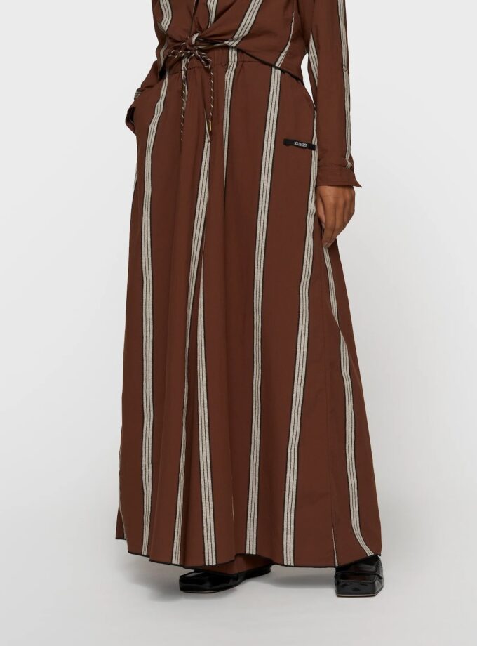 Pantalones de pierna ancha a rayas 10DAYS