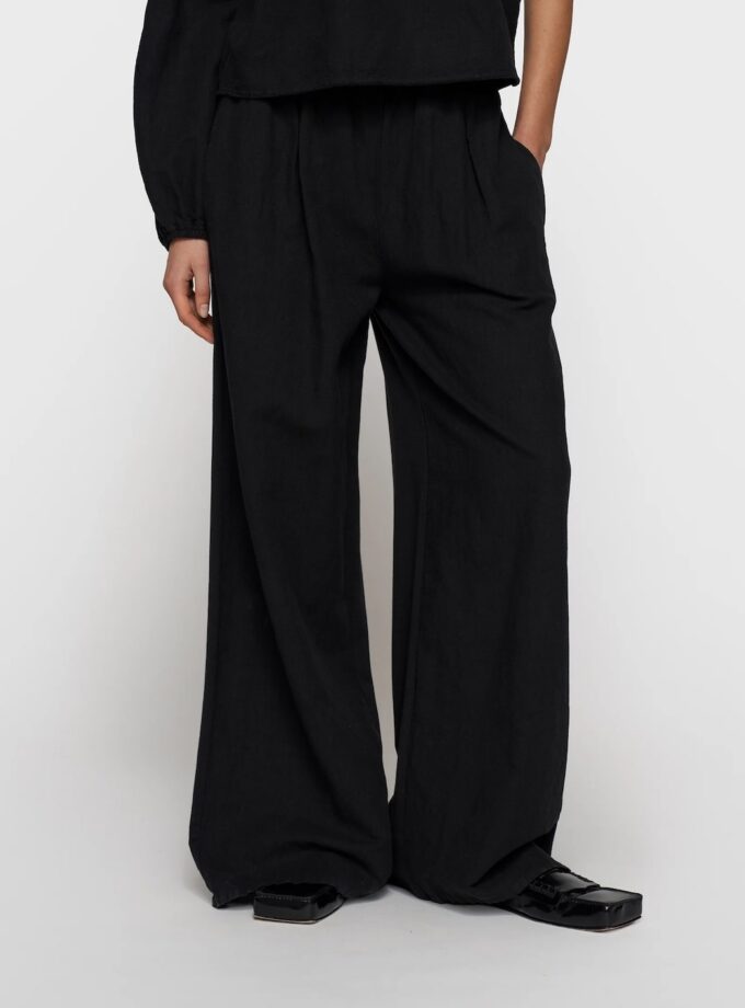 Pantalones fluidos lino 10DAYS