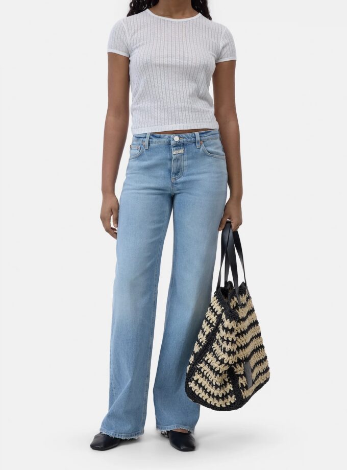 Camiseta confeccionada con una mezcla de algodón CLOSED