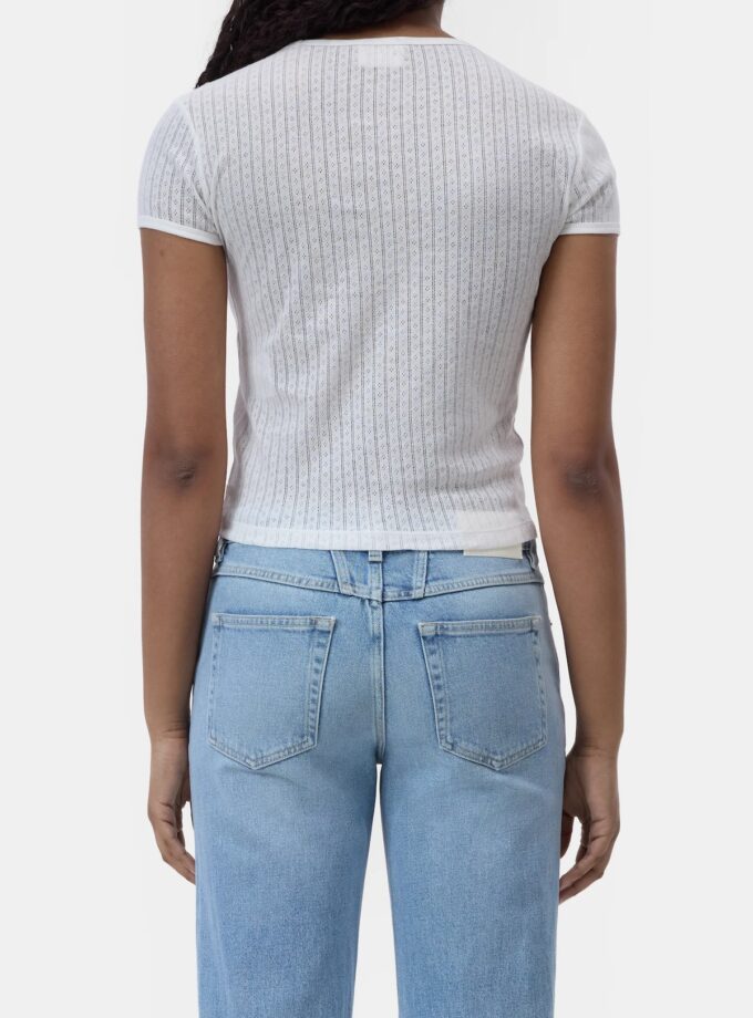 Camiseta confeccionada con una mezcla de algodón CLOSED