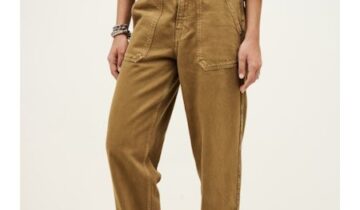 PANTALON  COLOR MARRON BA&SH