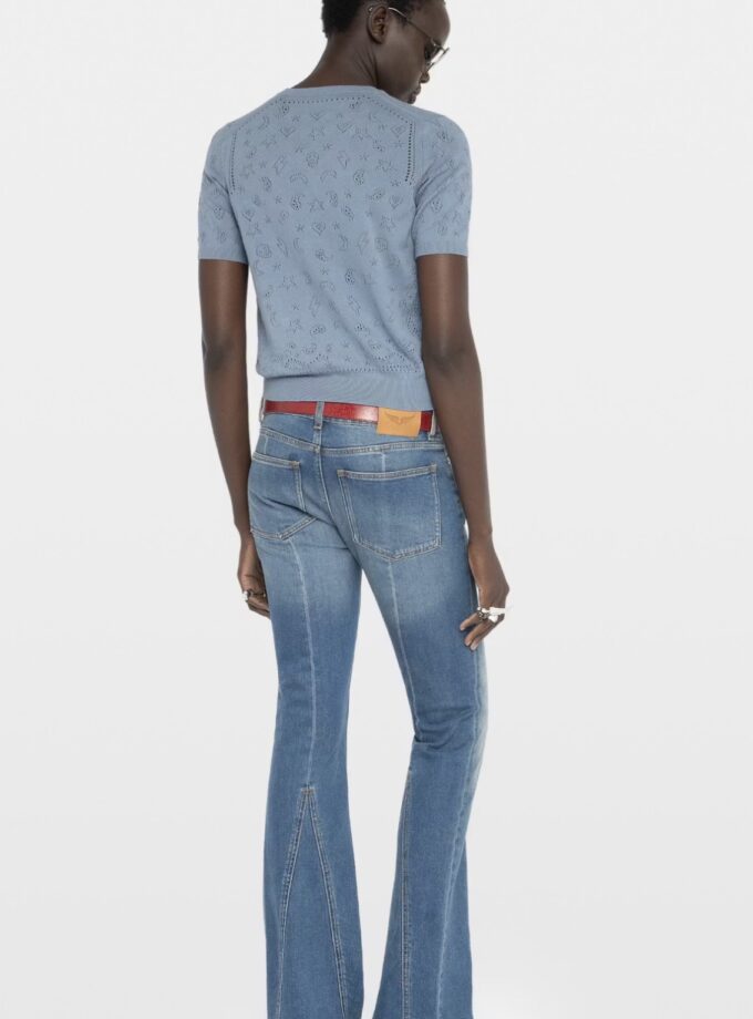 TOP COLOR AZUL ZADIG ET VOLTAIRE