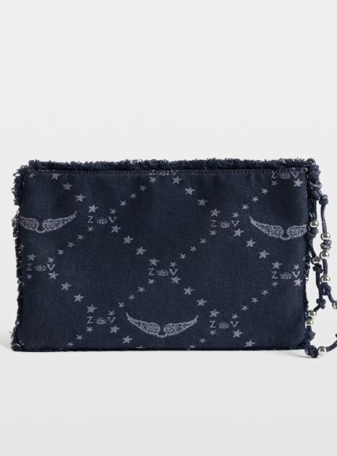 CARTERA COLOR AZUL ZADIG ET VOLTAIRE