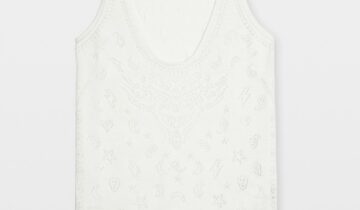 TOP  COLOR BLANCO / MARINO ZADIG ET VOLTAIRE