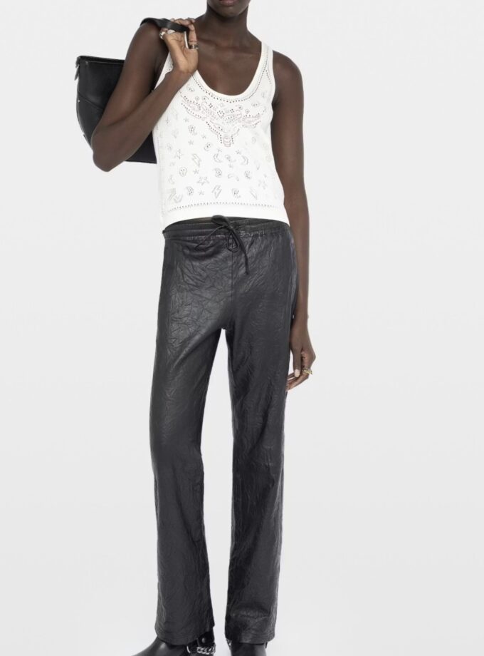 TOP COLOR BLANCO / MARINO ZADIG ET VOLTAIRE