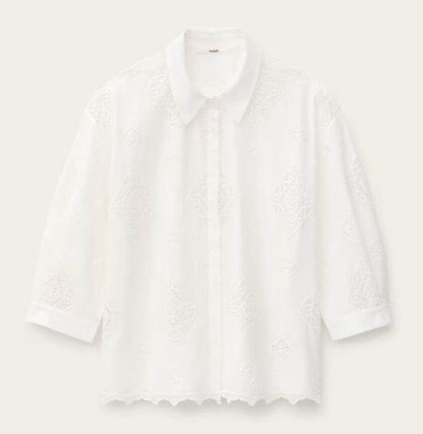 BLUSA COLOR BLANCO BA&SH