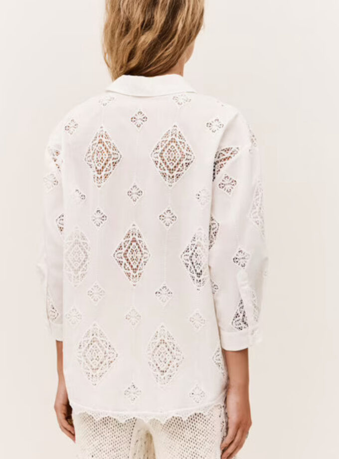 BLUSA COLOR BLANCO BA&SH