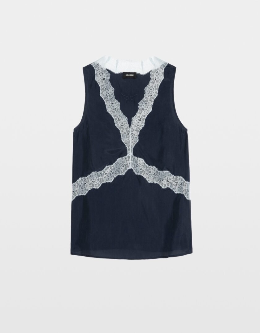 Top Lencero Tasao 100% Seda ZADIG ET VOLTAIRE