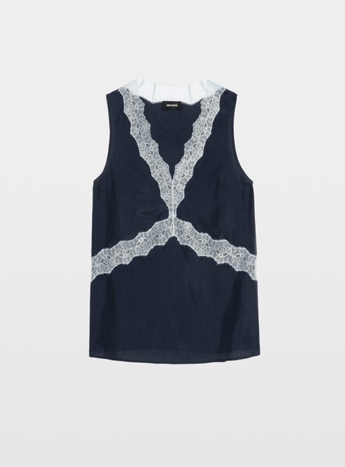 Top Lencero Tasao 100% Seda ZADIG ET VOLTAIRE