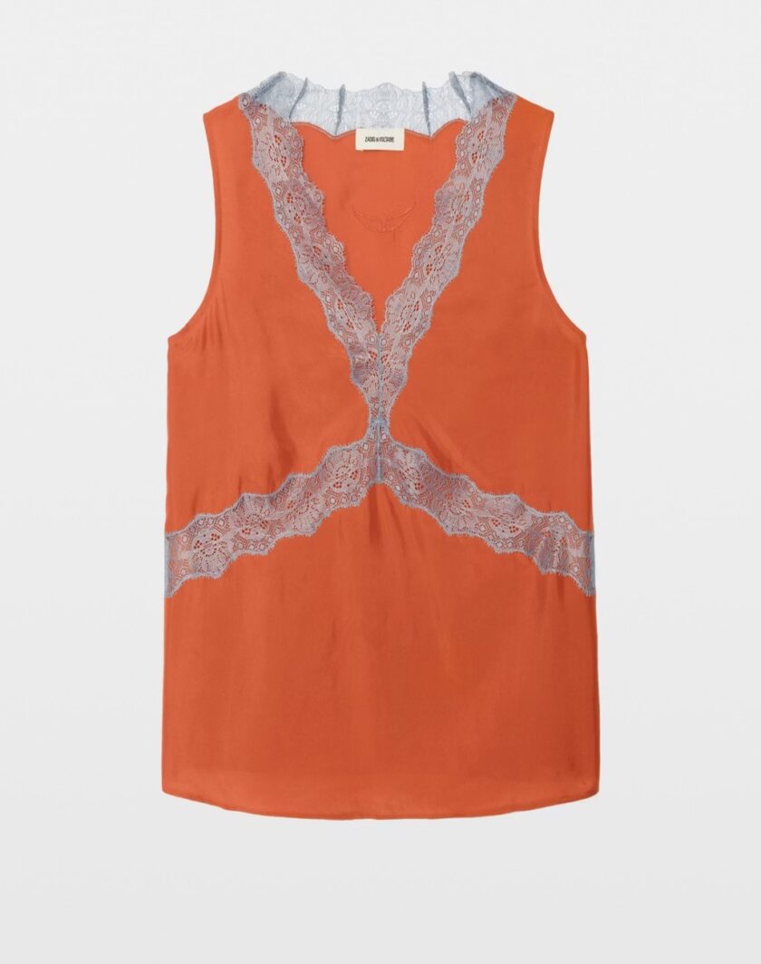 Top Lencero Tasao 100% Seda ZADIG ET VOLTAIRE