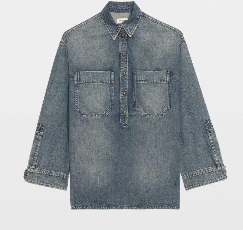 Camisa Timona Denim ZADIG ET VOLTAIRE