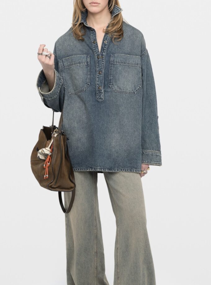 Camisa Timona Denim ZADIG ET VOLTAIRE