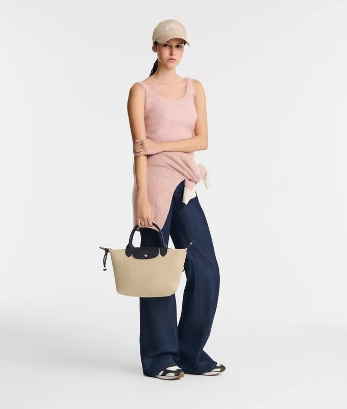 Le Pliage Energy Bolso con asa superior S
Lona reciclada - Arcilla LONGCHAMP