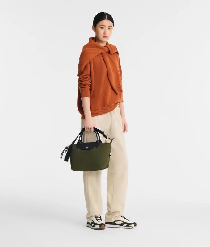 Le Pliage Energy Bolso con asa superior S
Lona reciclada - Caqui LONGCHAMP