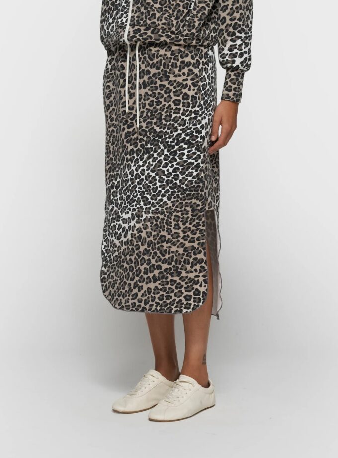soft scuba skirt leopard 10DAYS