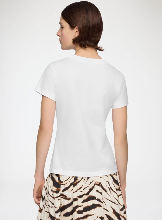 CAMISETA COLOR blanco GANNI