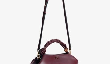 Bolso Bou Pequeño Burdeos GANNI