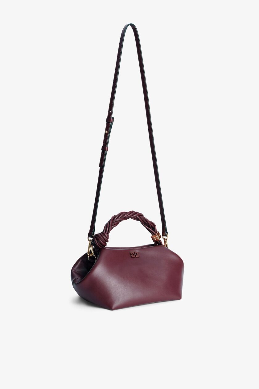 Bolso Bou Pequeño Burdeos GANNI