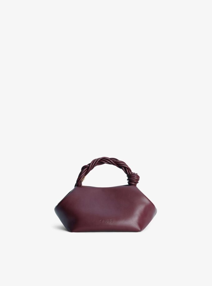 Bolso Bou Pequeño Burdeos GANNI