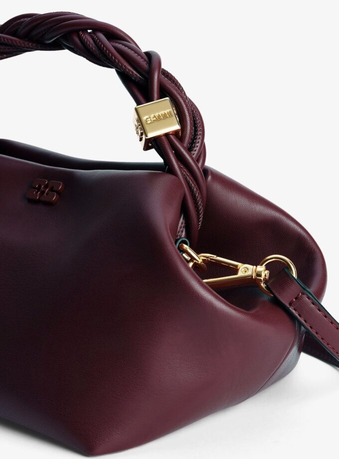 Bolso Bou Pequeño Burdeos GANNI