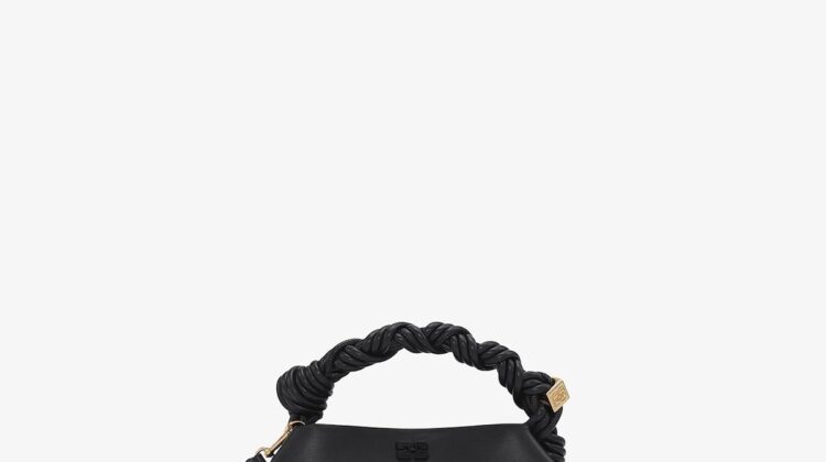 Bolso Mini Bou Negro GANNI