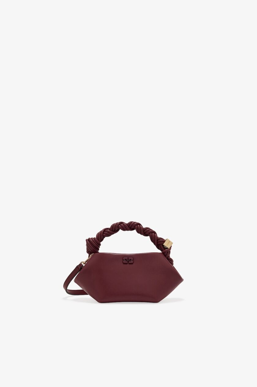 Bolso Mini Bou Burdeos GANNI