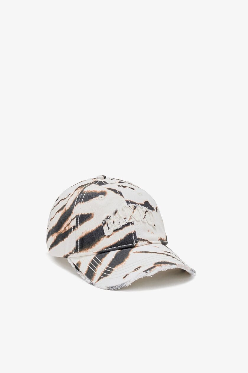 Gorra de algodón lavado GANNI