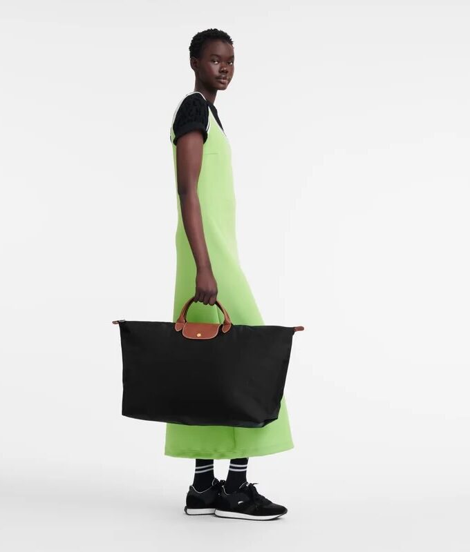 Le Pliage Original Bolsa de viaje L
Lona reciclada - Negro LONGCHAMP