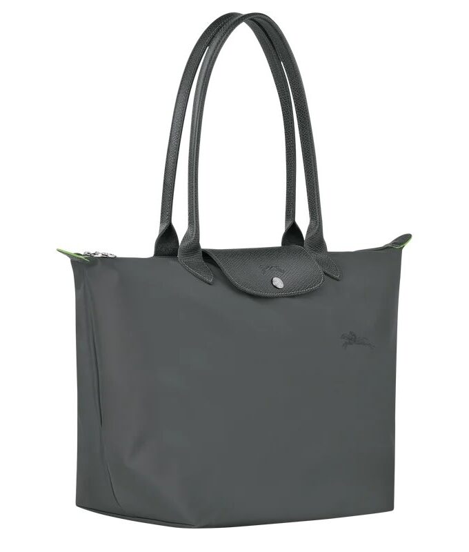 Le Pliage Green Bolso de hombro L
Lona reciclada - Grafito LONGCHAMP