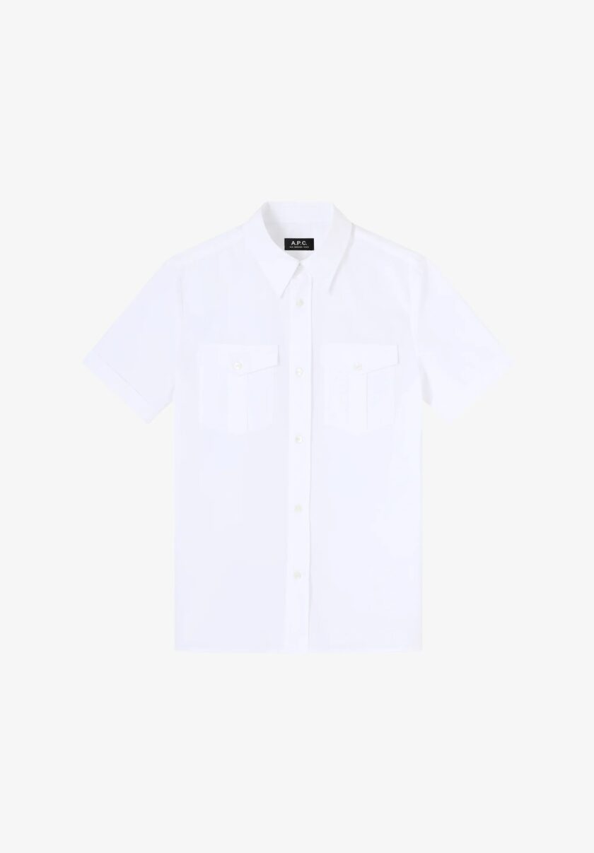 BLUSA COLOR blanco A.P.C.