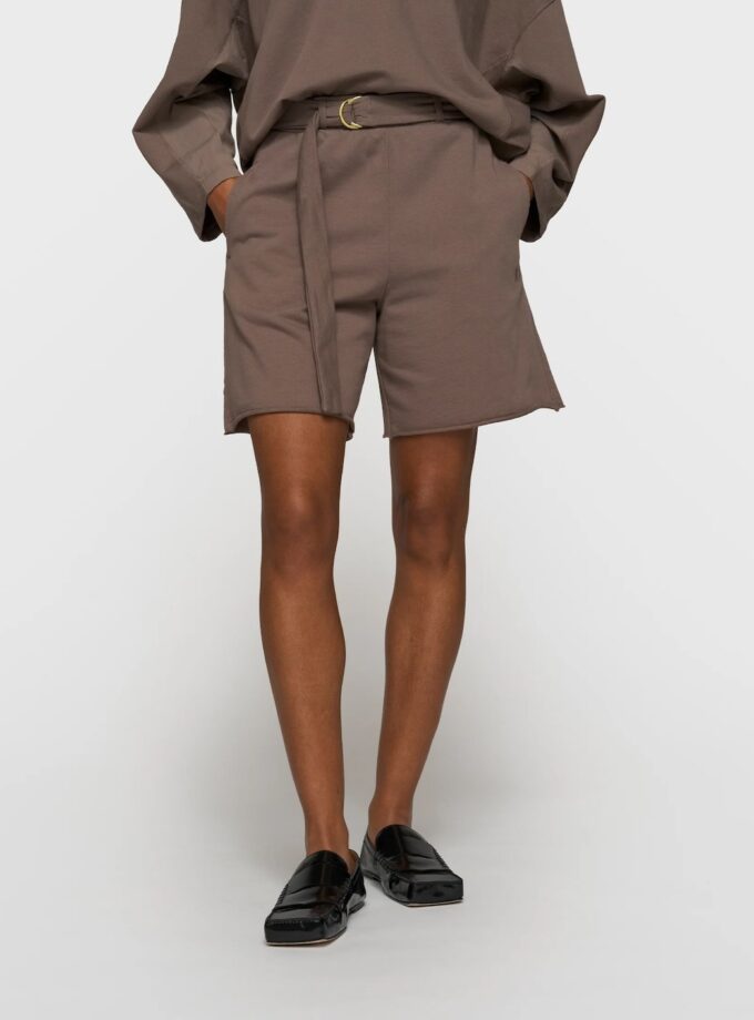 pantalones cortos con cinturón de felpa 10DAYS