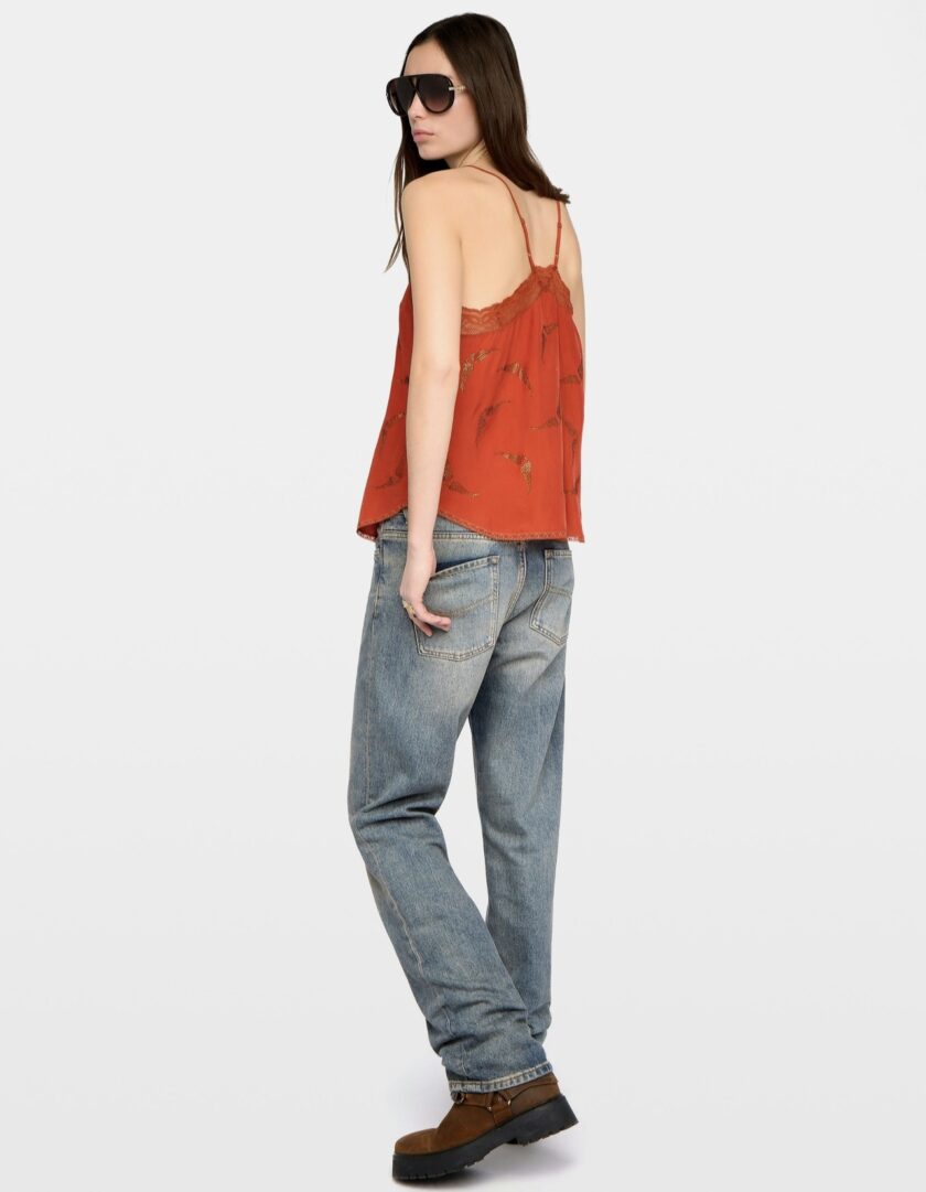 TOP COLOR NARANJA ZADIG ET VOLTAIRE - Imagen 3
